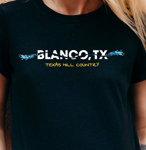 Blanco Texas HiIl Country - Women's T-Shirt - Free Shipping