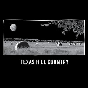 Hay rolls in the Texas Hill Country - Short-Sleeve Unisex T-Shirt - Free delivery