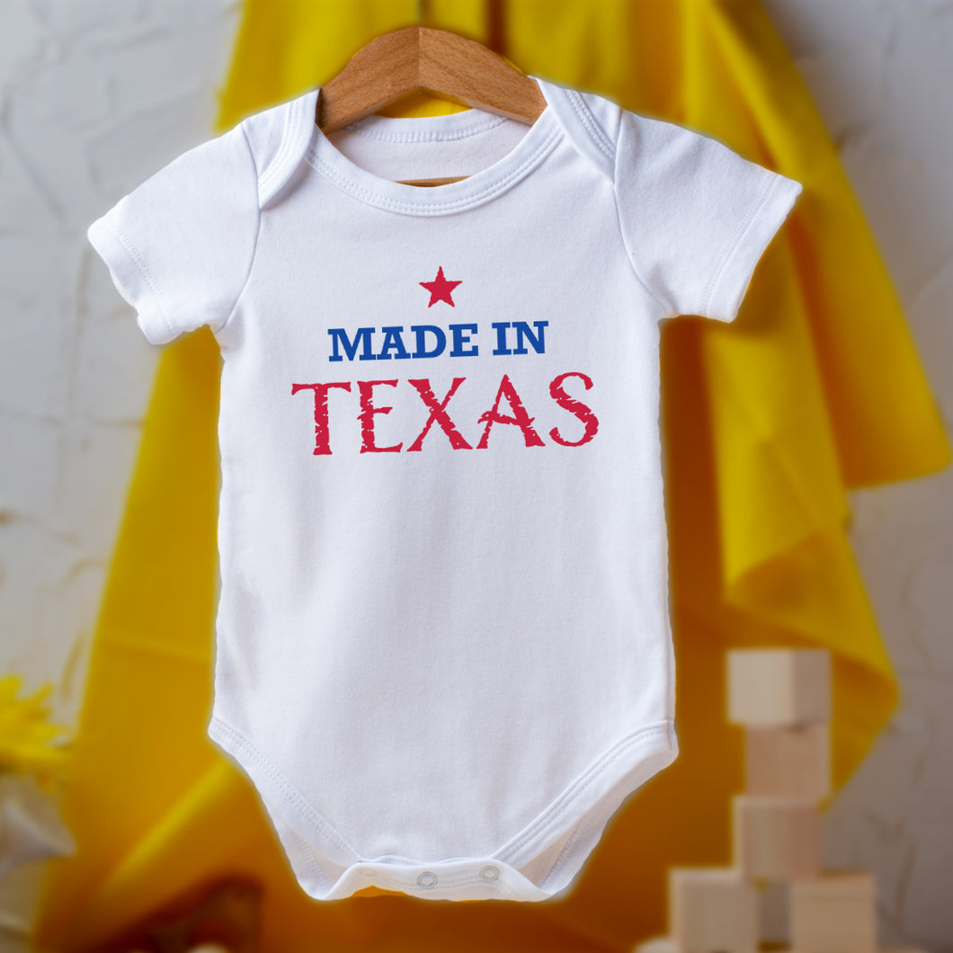 Baby short sleeve onesie with 