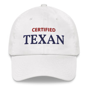 Dad hat Certified Texan
