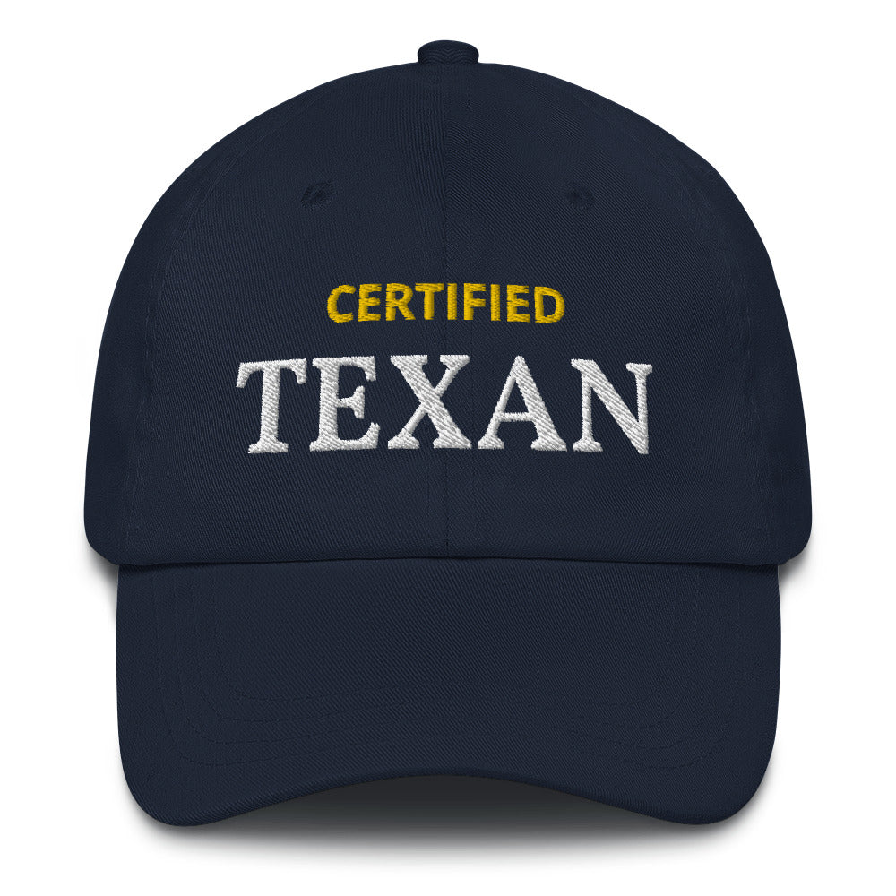 Dad hat Certified Texan
