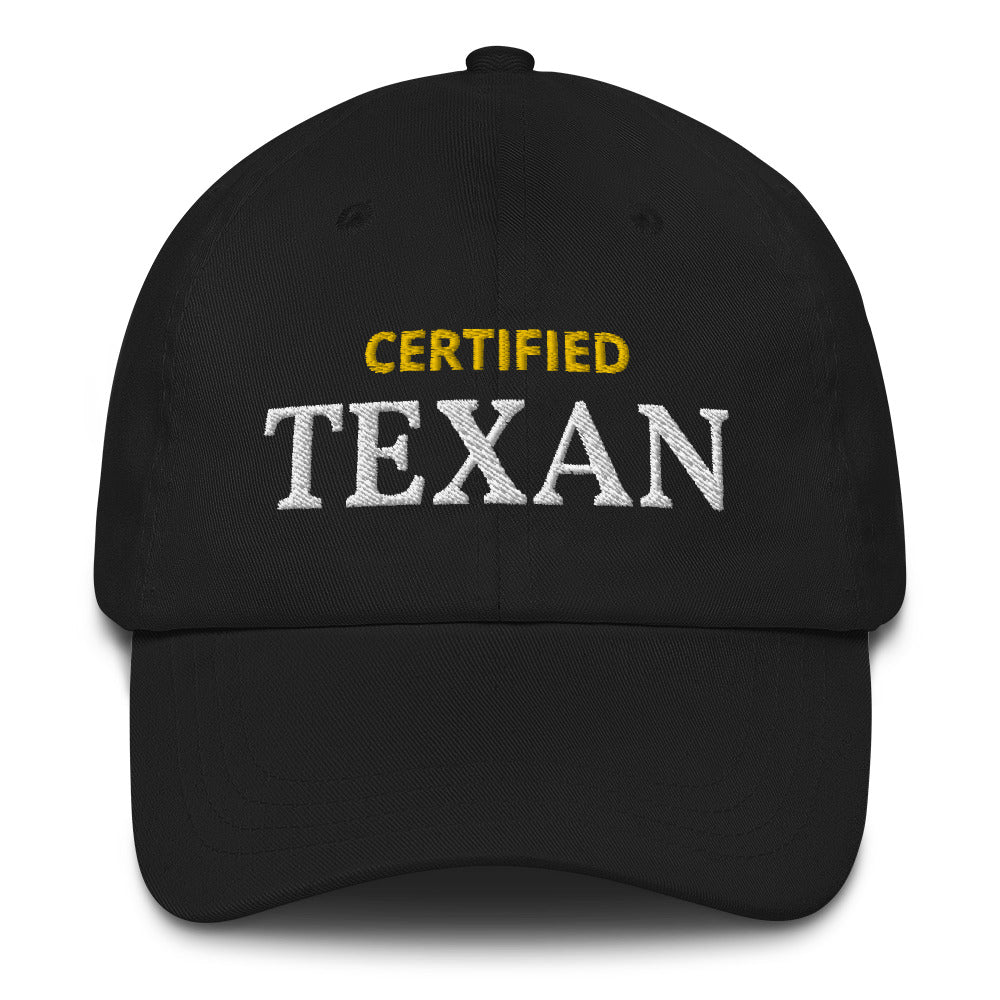 Dad hat Certified Texan