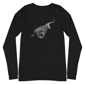 Longhorn Constellation Long Sleeve Tee - Men & Women - Free Shipping